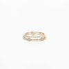 Rings Jennie Kwon | Gold Marquise Beaded Band