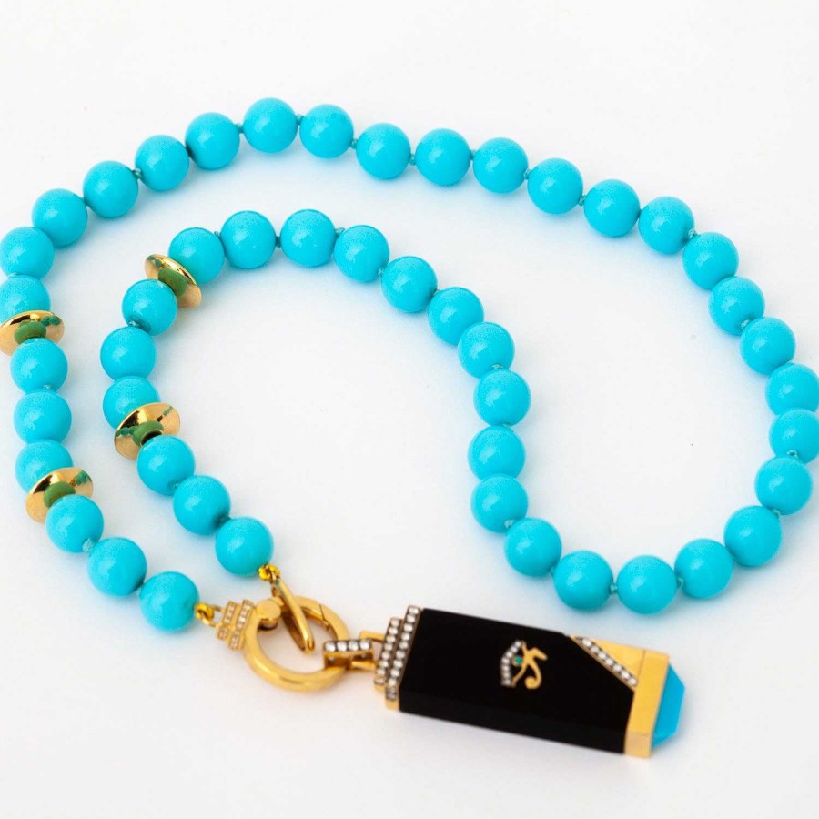 Necklaces And Pendants Sorellina | Turquoise Beaded Necklace