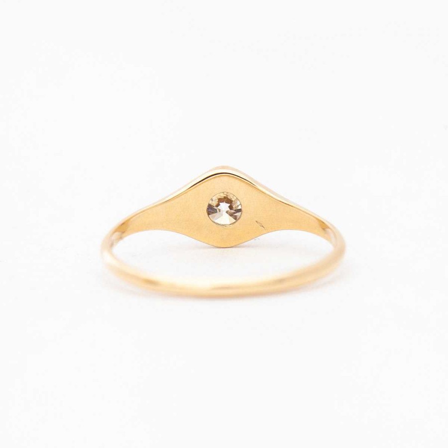 Rings Vale | Champagne Diamond Billie Ring