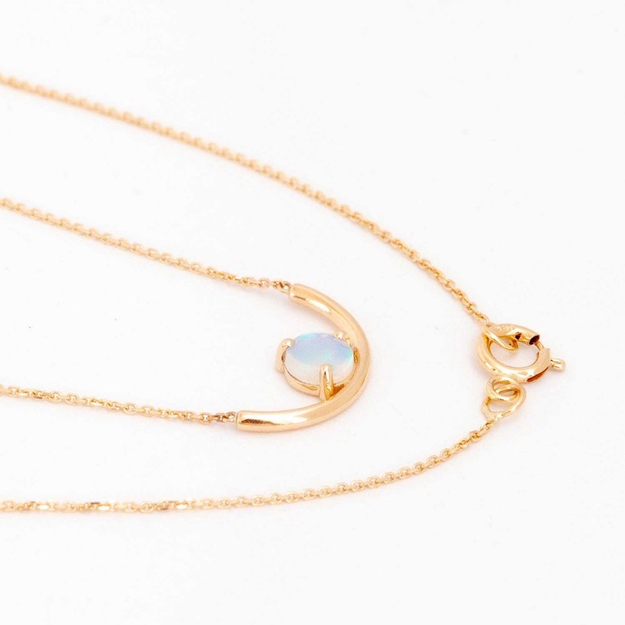 Necklaces And Pendants WWAKE | Opal Arc Necklace