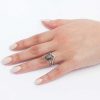 Rings Anna Sheffield | White Diamond Dusted Chrysalis Band