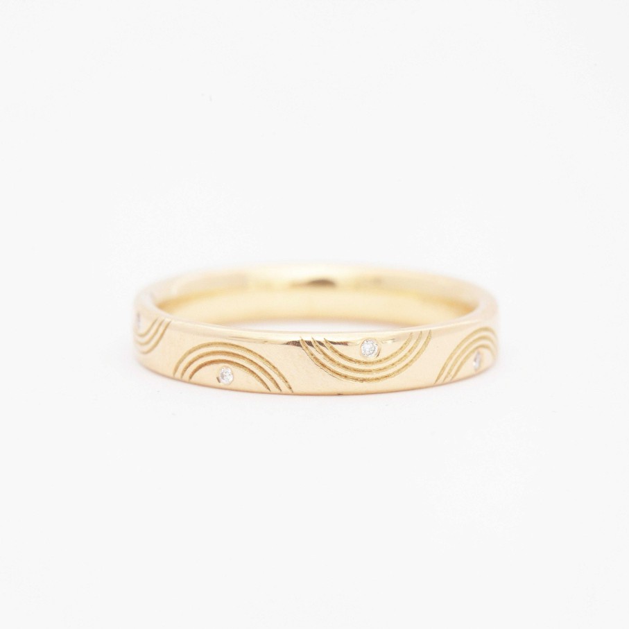 Rings Artemer | Wavy Wedding Band