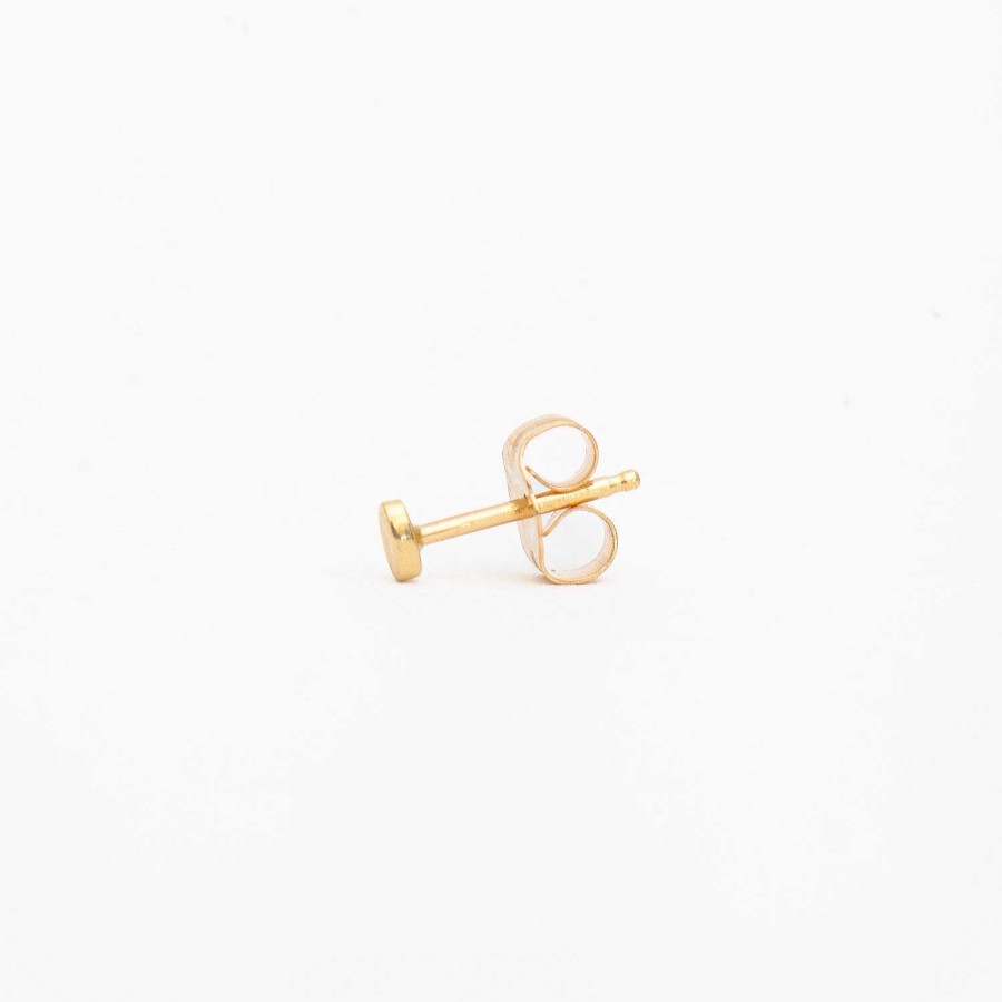 Earrings Jennie Kwon | Single Oval Stud