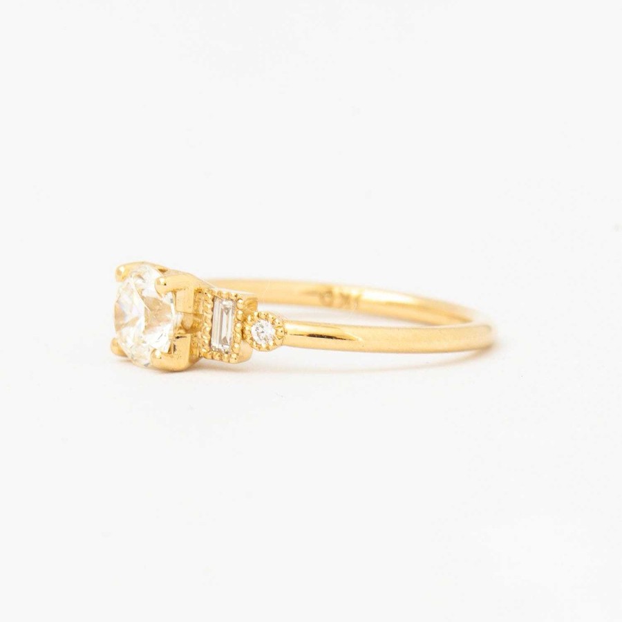 Rings Jennie Kwon | Exclusive 0.75 Ct Diamond Solitaire Era Ring