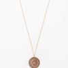 Necklaces And Pendants Zoe Chicco | Small Celestial Protection Medallion Necklace