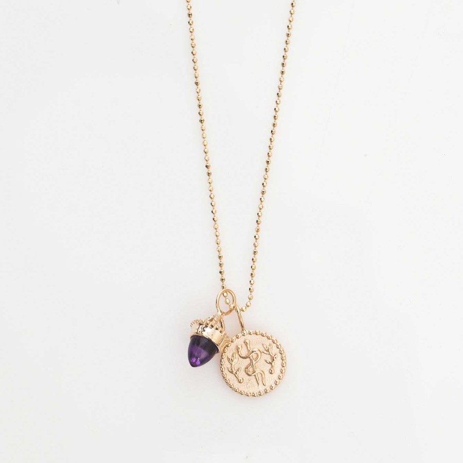 Necklaces And Pendants Vale | Amethyst Amphora Amulet