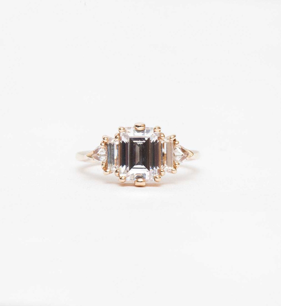 Rings Anna Sheffield | White Diamond Theda Ring