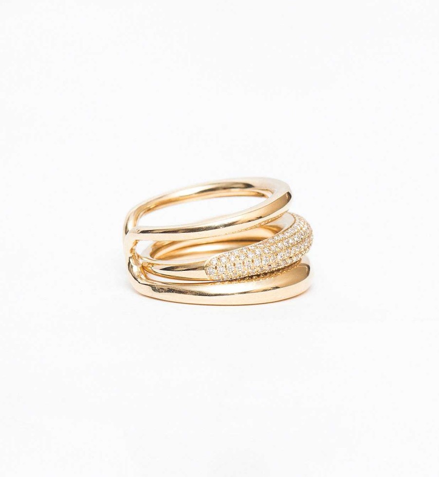 Rings Gabriela Artigas | Half Pav Rising Tusk Ring