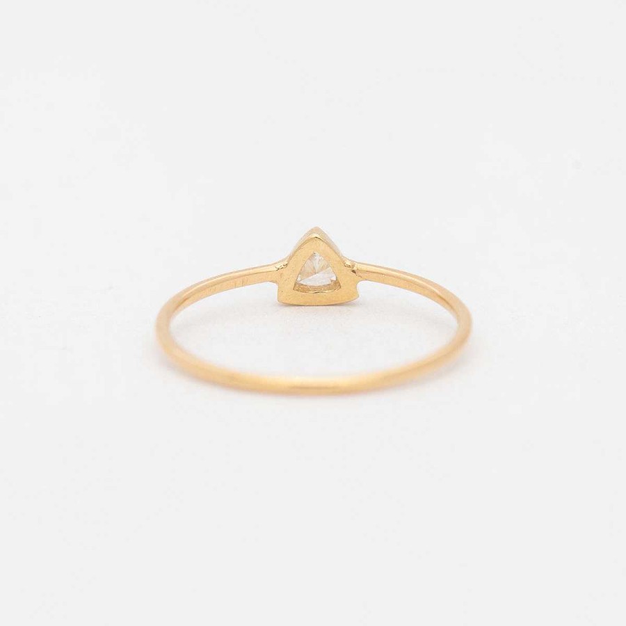 Rings Zoe Chicco | Trillion Diamond Ring