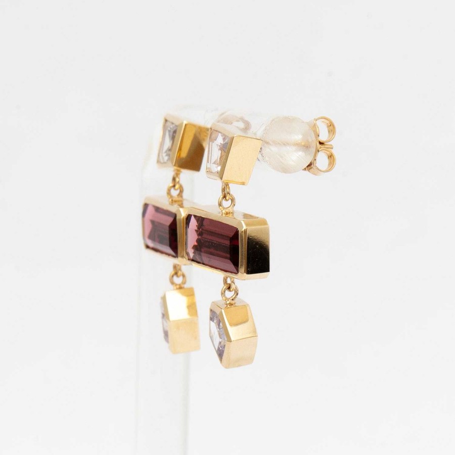 Earrings Era Jewelry | Three Tier Grande Interlock Earrings