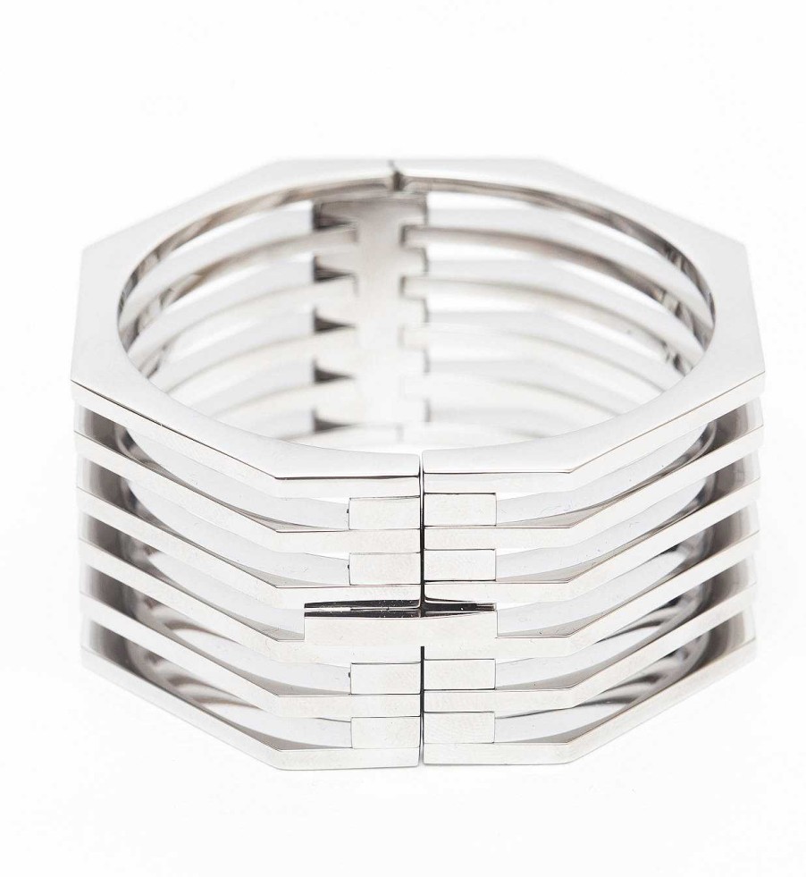 Bracelets Miansai | Stainless Steel Ponti Cuff