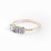 Rings Jennie Kwon | Rose Cut Sapphire Equilibrium Cuff Ring