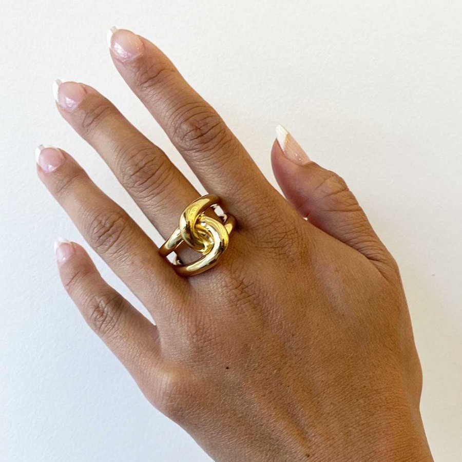 Rings Gabriela Artigas | Gold Full Link Ring