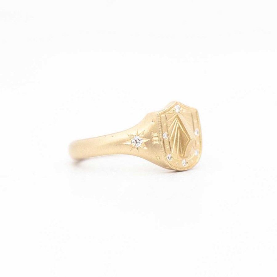 Rings Melissa Scoppa | Sundial Signet Ring