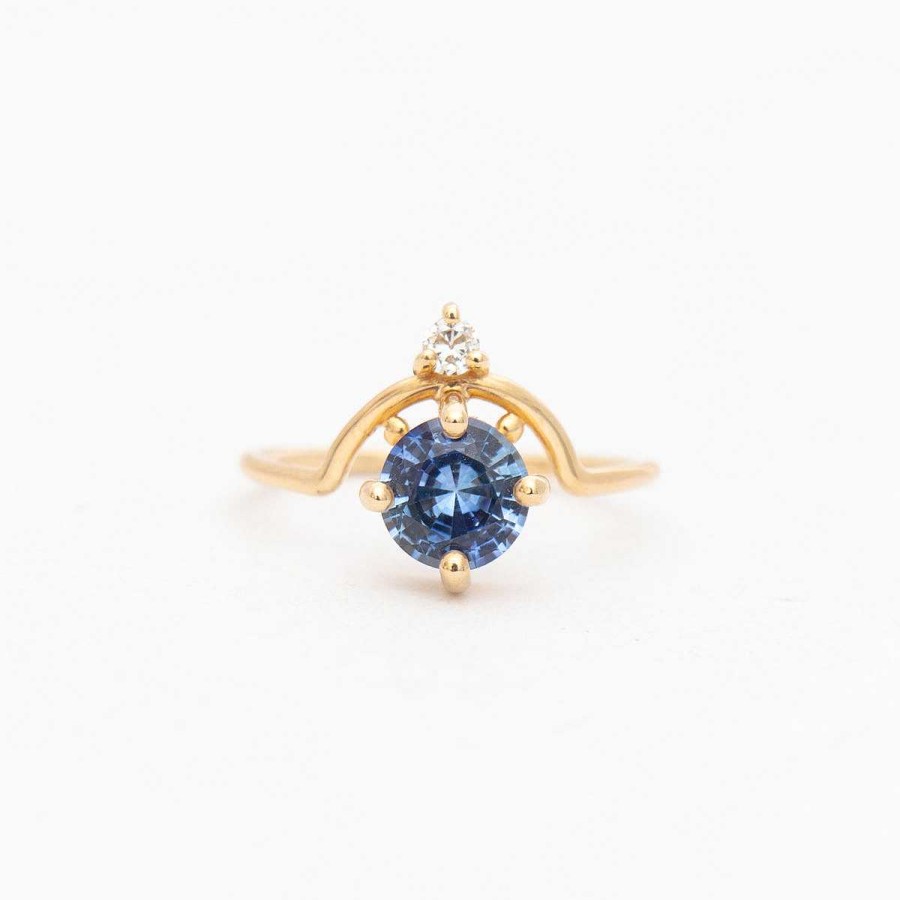 Rings WWAKE | Extra Large Nestled Sapphire Ring