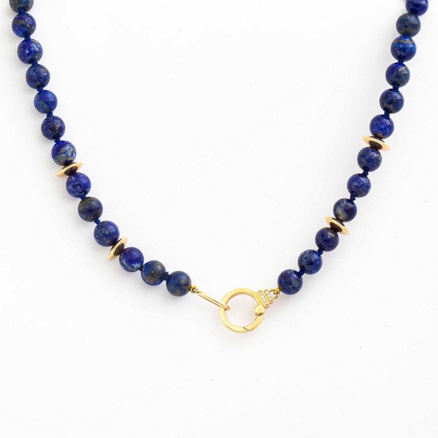 Necklaces And Pendants Sorellina | Lapis Beaded Necklace