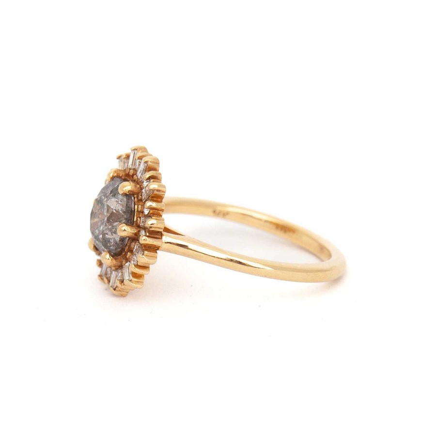 Rings Porter Gulch | 1.50 Ct Salt & Pepper Diamond Arielle Ring