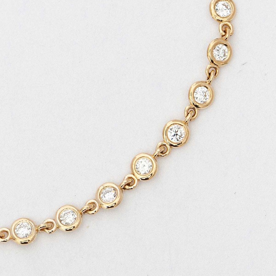 Bracelets Zoe Chicco | Linked Diamond Tennis Bracelet