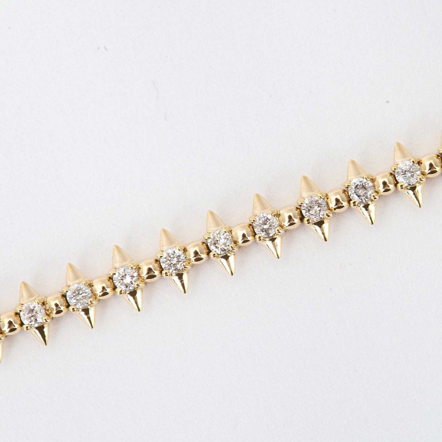 Bracelets Adina Reyter | London Diamond Spike Tennis Bracelet