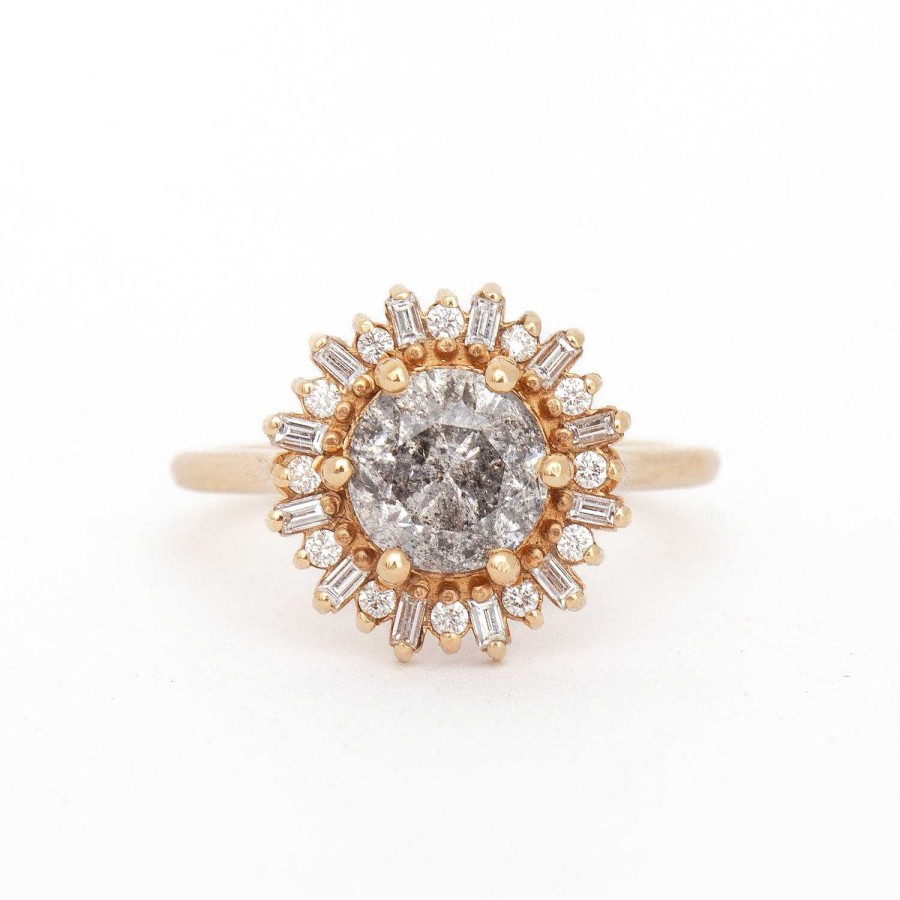 Rings Porter Gulch | 1.50 Ct Salt & Pepper Diamond Arielle Ring