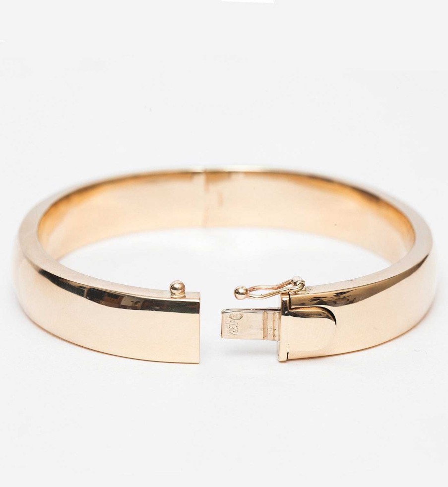 Bracelets No.3 | 10 Mm Square Plain Bangle