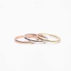 Rings No.3 | 1.5 Mm Half Round Stacking Band