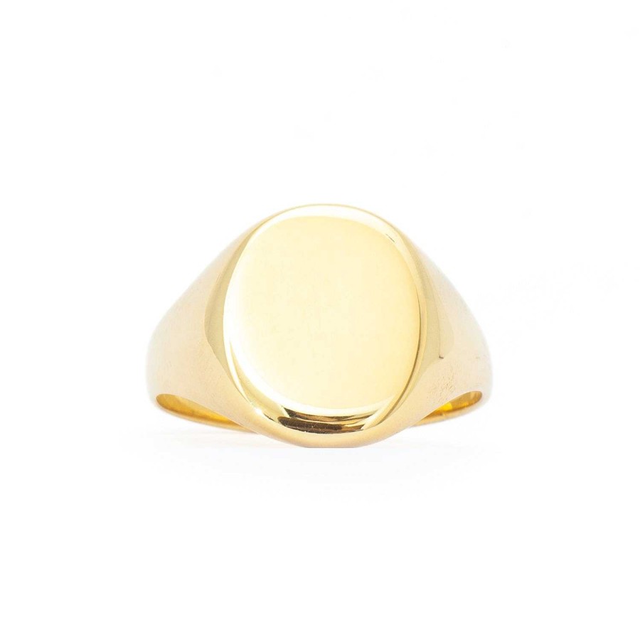 Rings No.3 | Medium Round Signet Ring