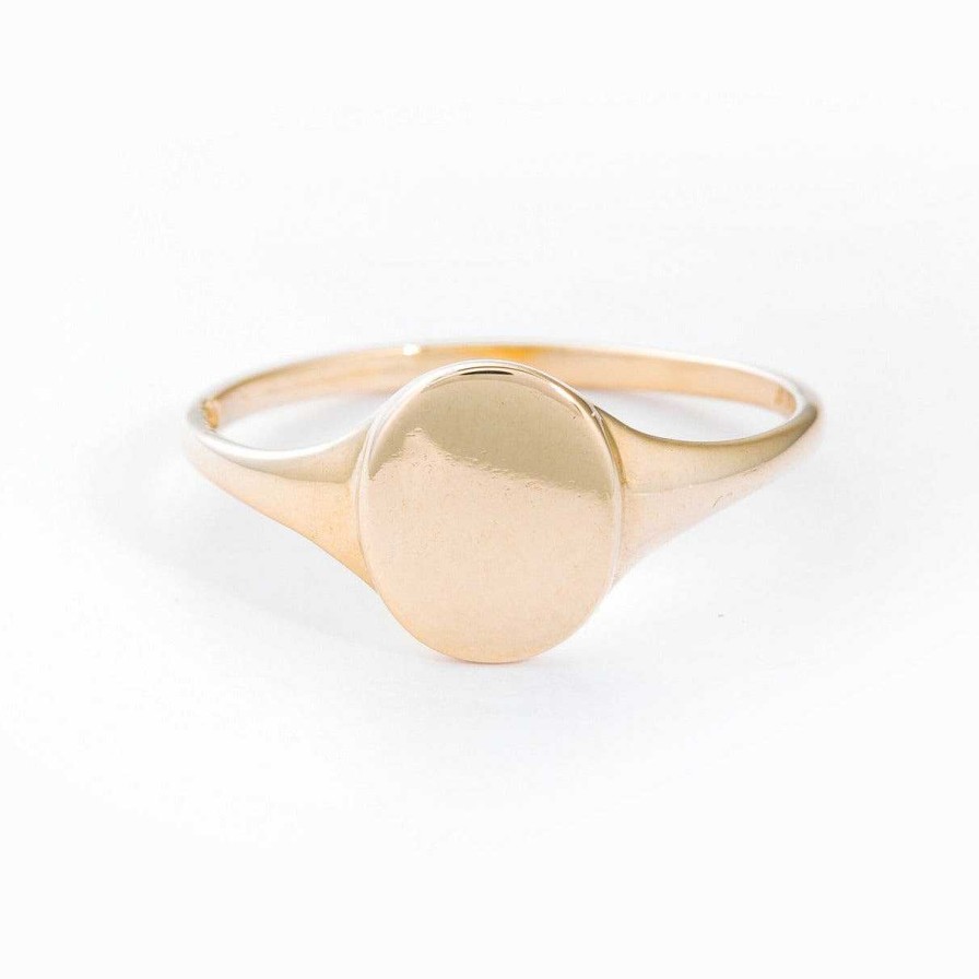 Rings Vale | Skinny Signet Ring