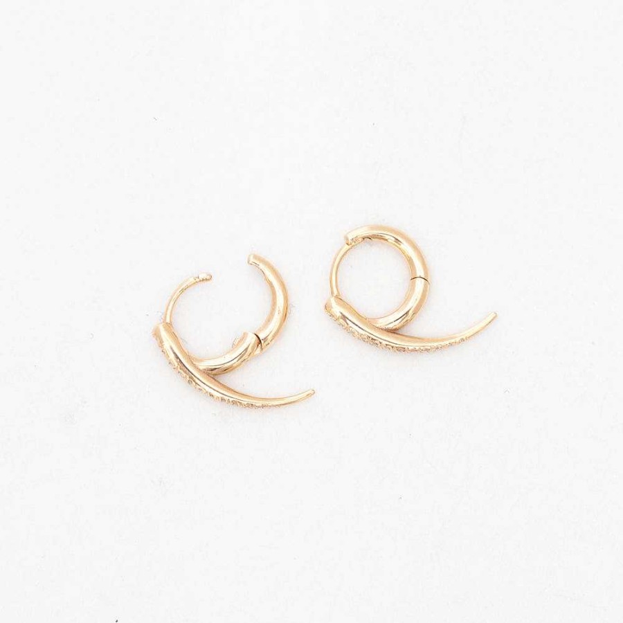 Earrings Gabriela Artigas | Pav Tusk Huggies