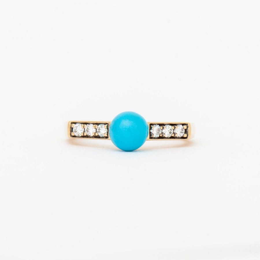 Rings Sorellina | Turquoise Stx & Stone Ring