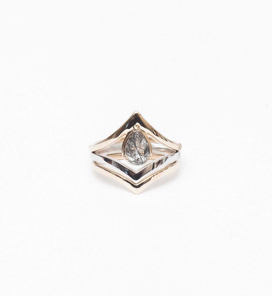 Rings Anna Sheffield | Quartz Celestine Orbit Ring