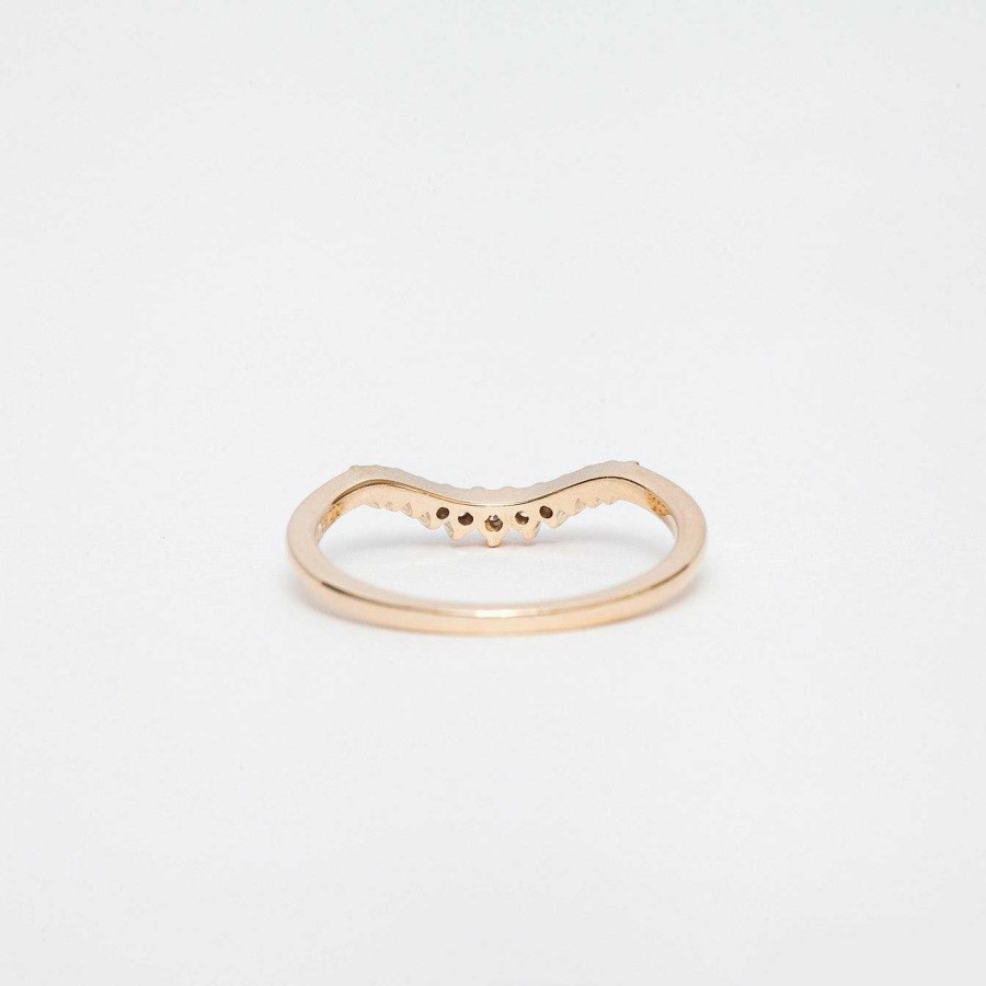 Rings Anna Sheffield | White Diamond Starlight Tiara Curve