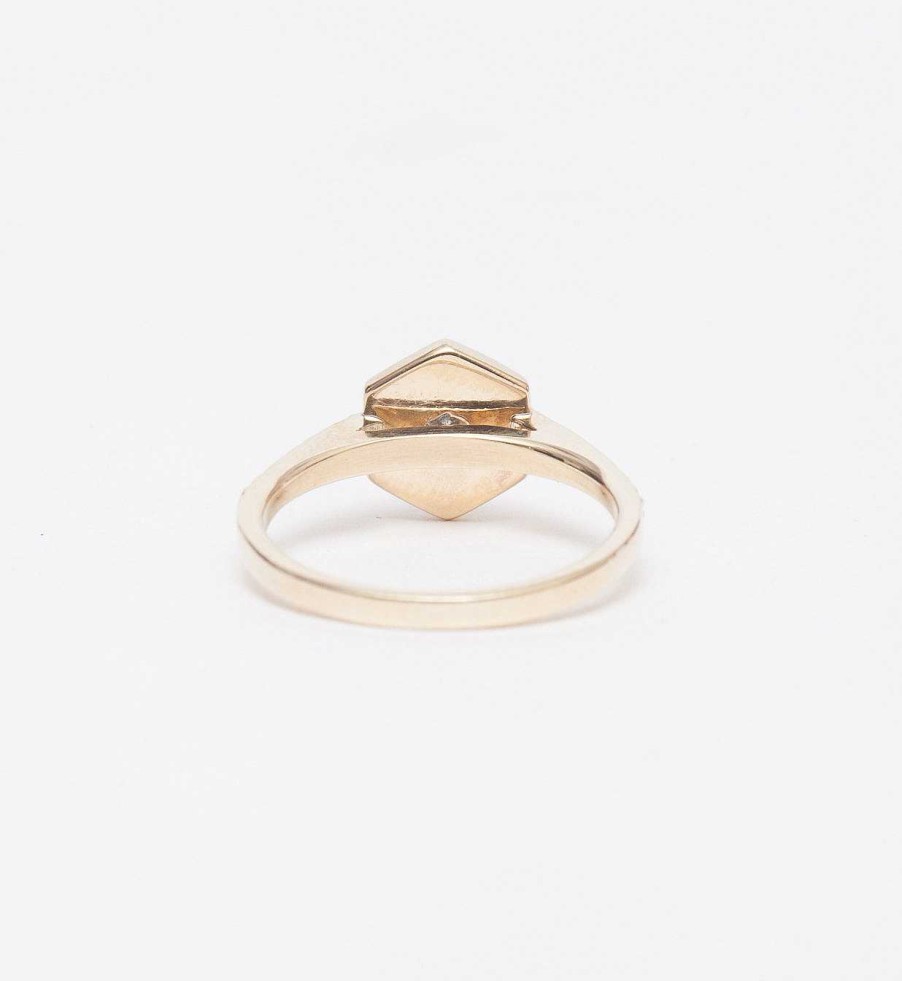 Rings Meadowlark | Mini Hex Engagement Ring