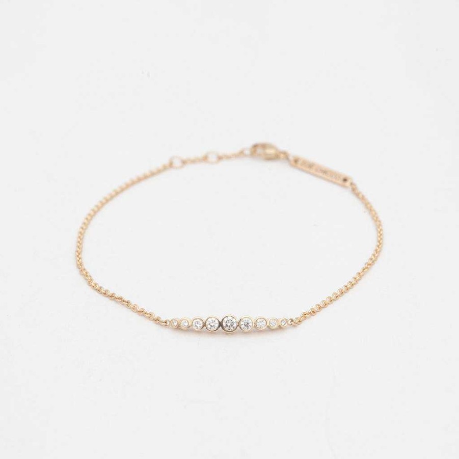 Bracelets Zoe Chicco | Graduated Bezel Bracelet