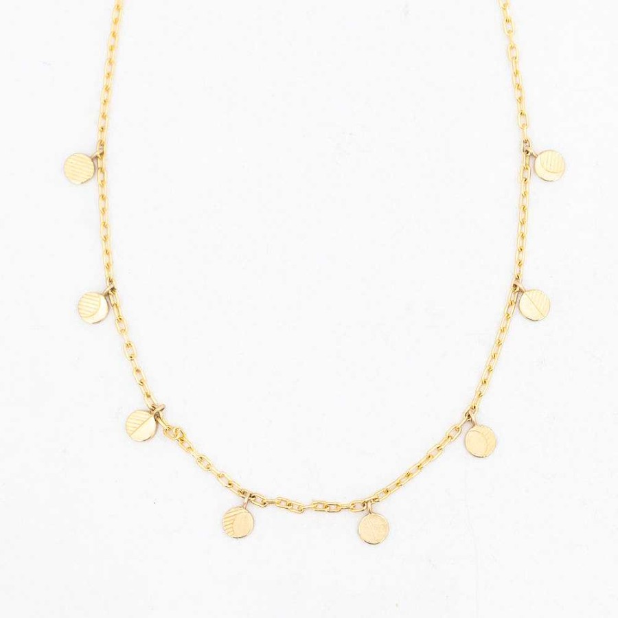 Necklaces And Pendants Melissa Scoppa | Moonphase Diamond Necklace