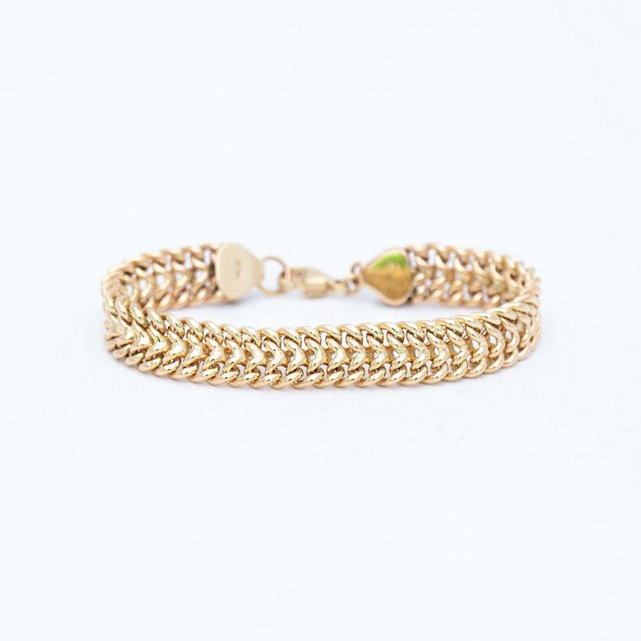 Bracelets Zoe Chicco | Double Wide Curb Chain Bracelet