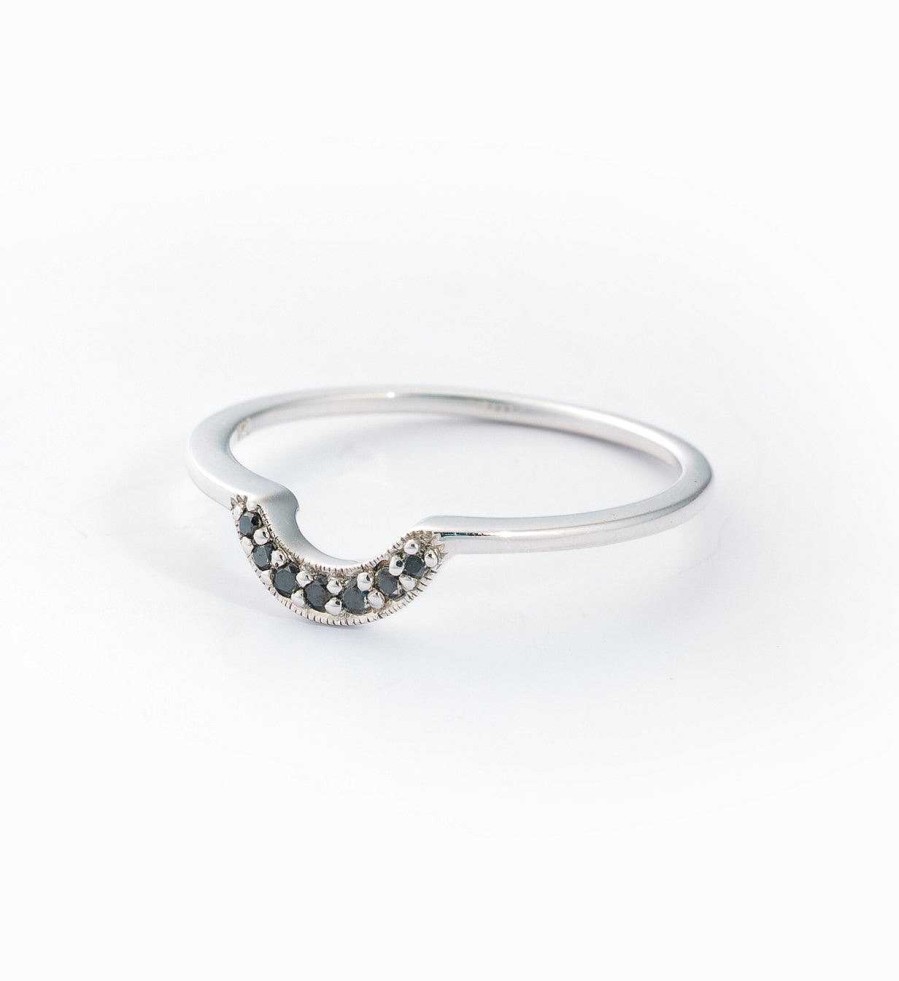 Rings Anna Sheffield | Tiny Crescent Ring