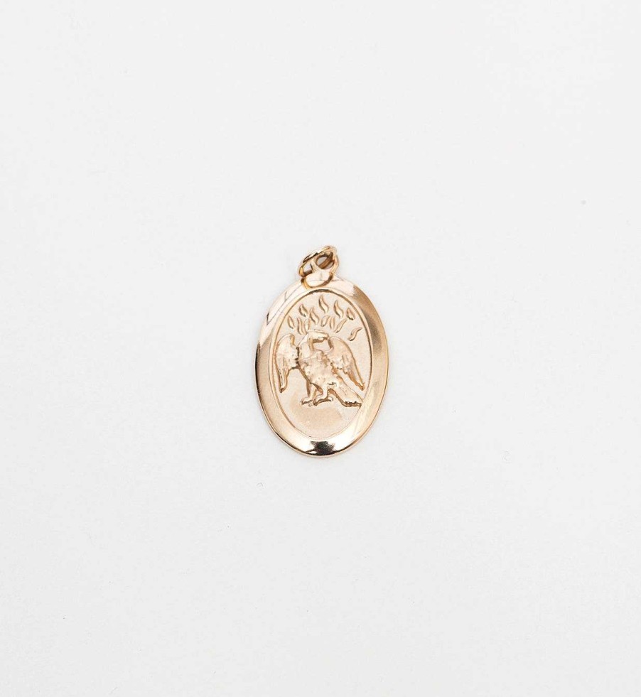 Necklaces And Pendants Vale | Saint Christopher Phoenix Medallion