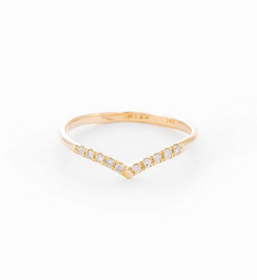 Rings Misa | Mini Beak Diamond Ring