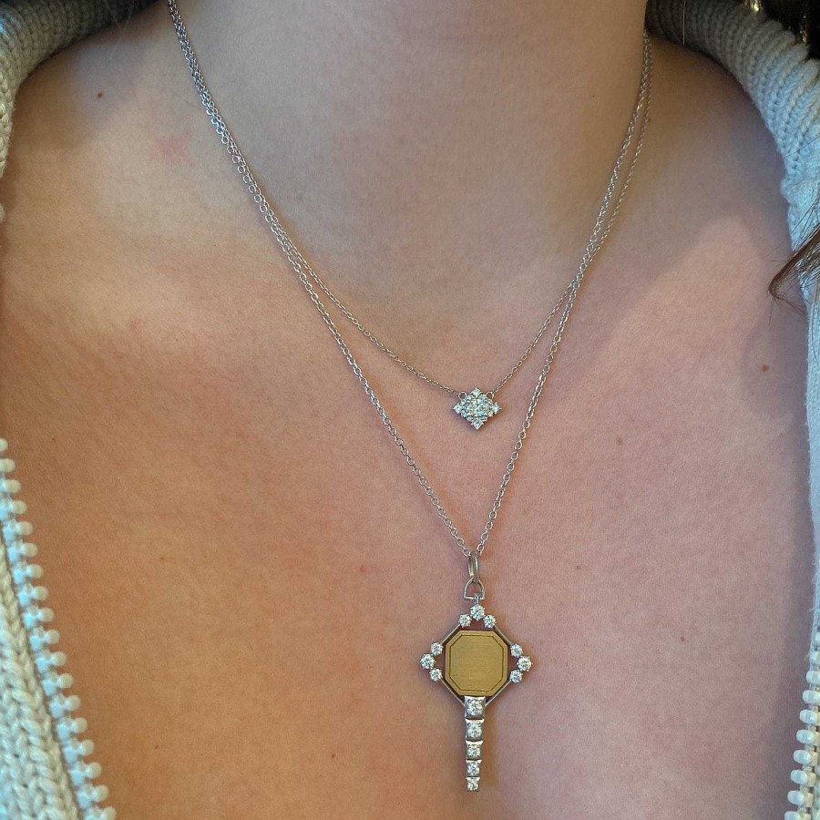 Necklaces And Pendants Porter Gulch | Belle Oval Diamond Necklace