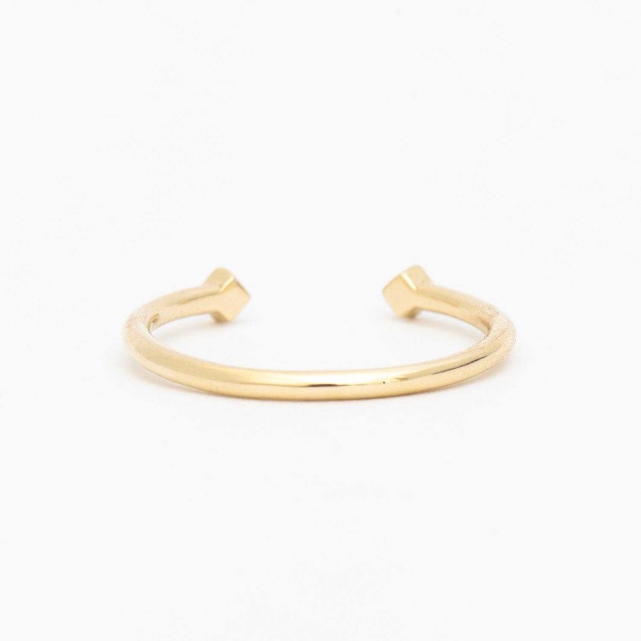 Rings Jennie Kwon | Diamond Deco Square Cuff Ring