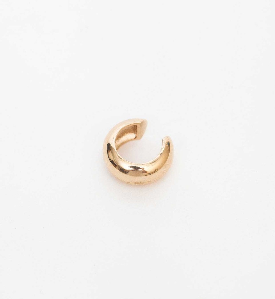 Earrings Zoe Chicco | Wide Round Chubby Ear Cuff