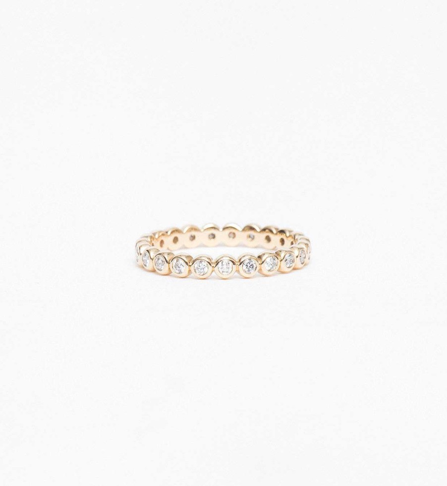 Rings No.3 | Bezel Set Eternity Band