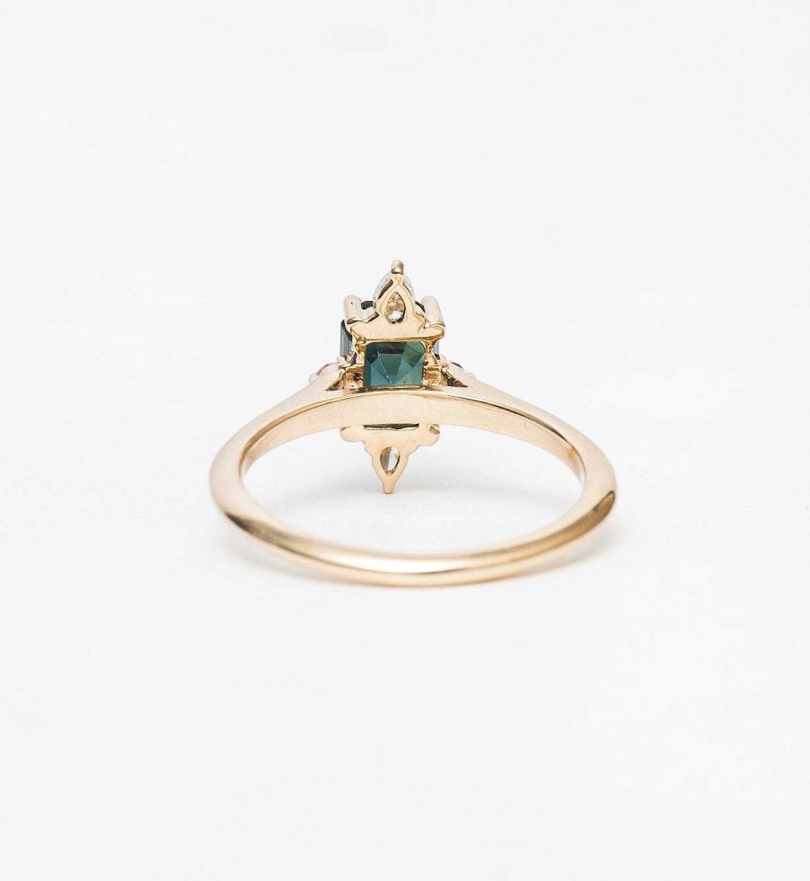 Rings Porter Gulch | Blue-Green Sapphire Felicity Ring