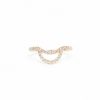 Rings Anna Sheffield | White Diamond Eleonore Pav Helios Band