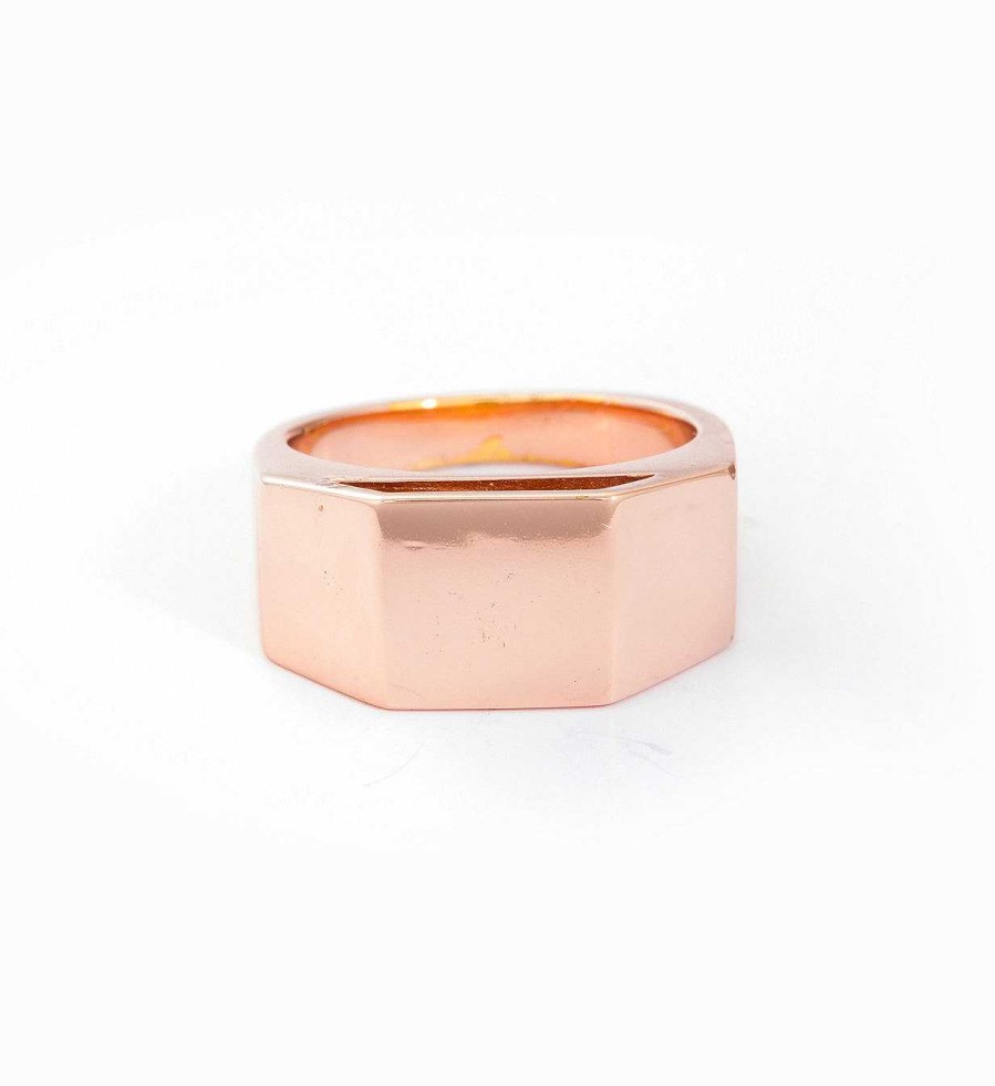 Rings Gabriela Artigas | Rose Gold Cut Out Pedestal Ring