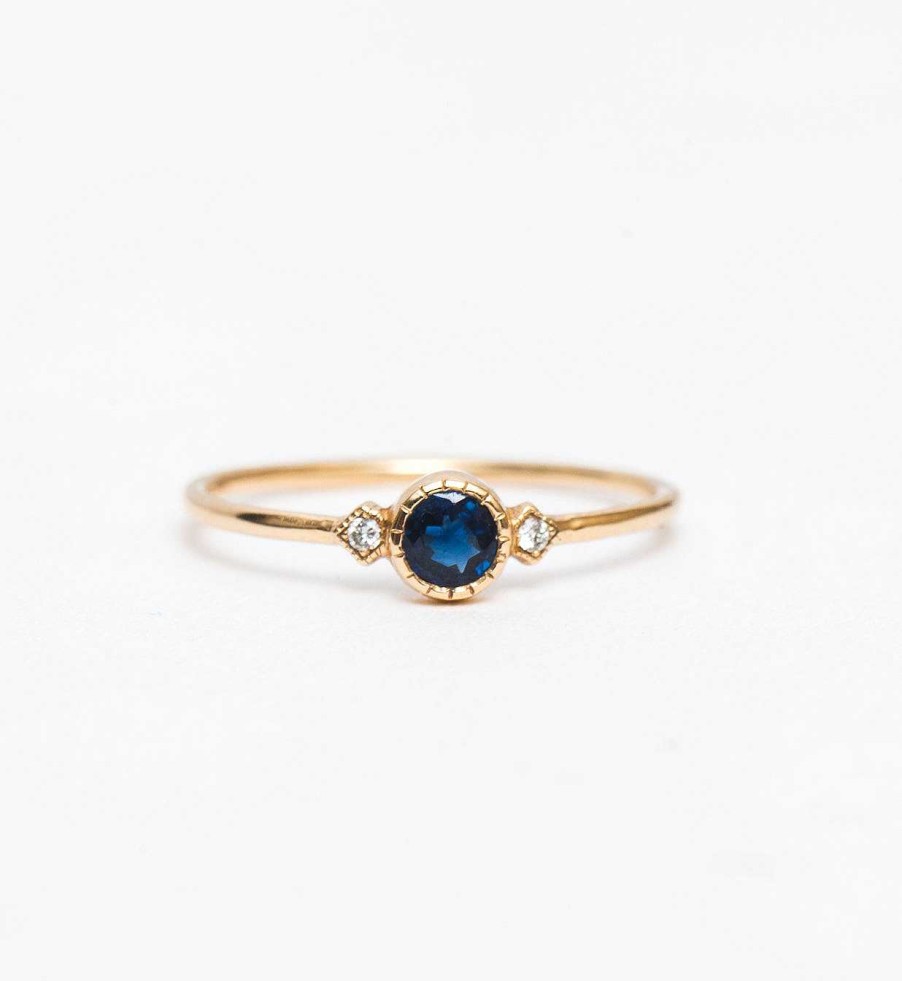 Rings Jennie Kwon | Sapphire Sotto Voce Ring