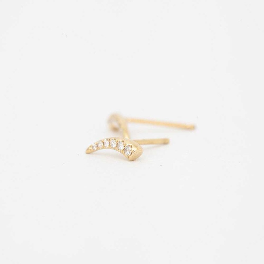 Earrings Adina Reyter | Thorn Pav Studs