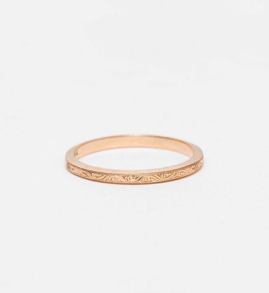 Rings Single Stone | Small Hazel Band