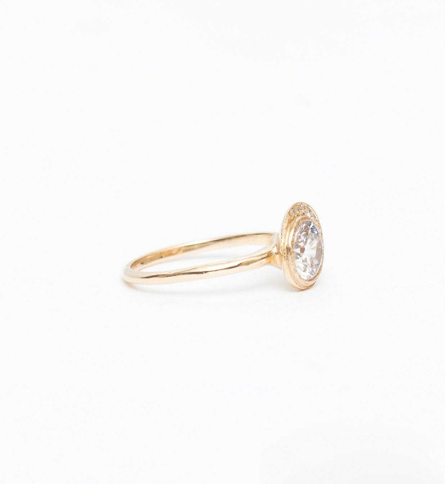 Rings Misa | Crescent Diamond Ring